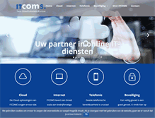 Tablet Screenshot of itcoms.nl